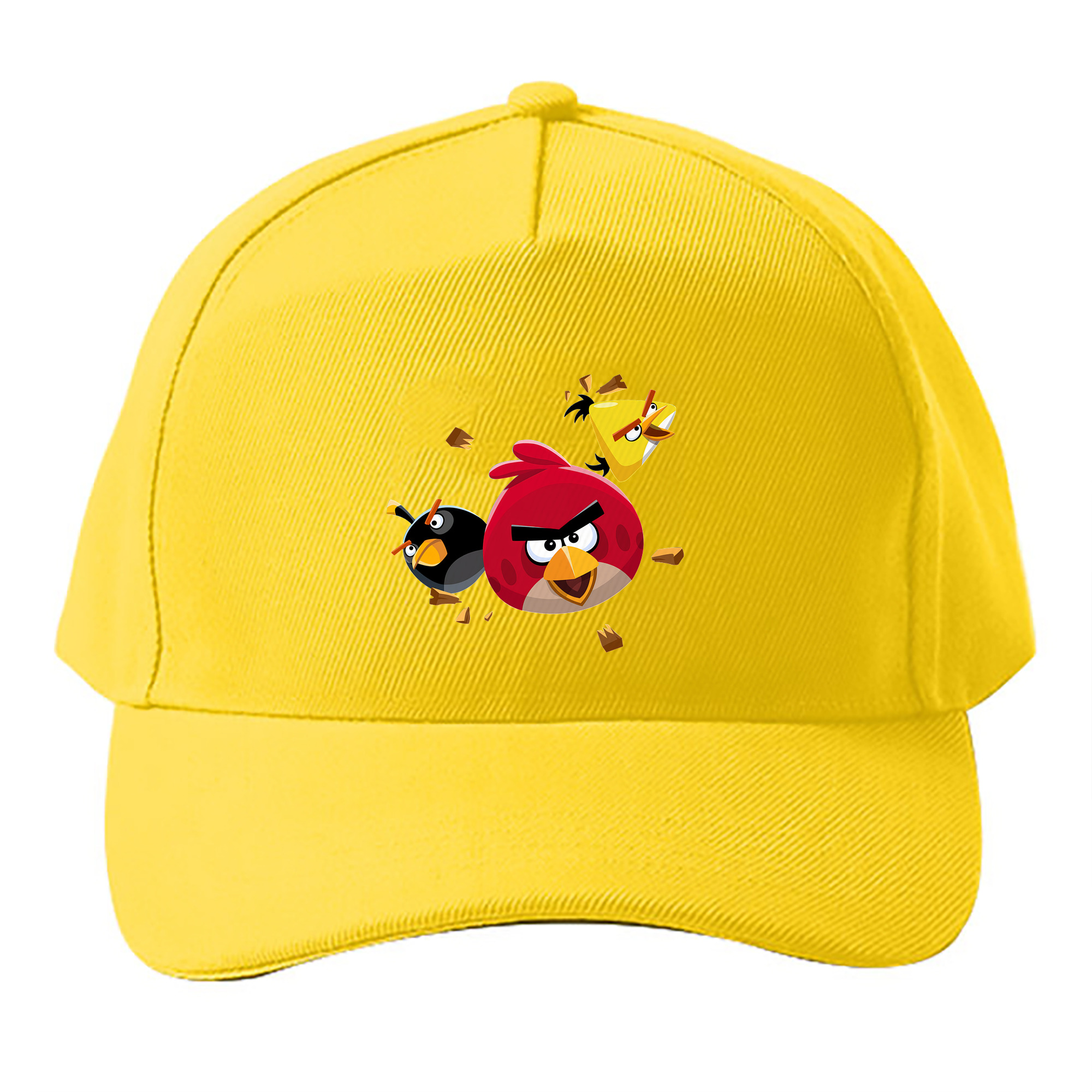 （画像用） Angry Birds アングリーバード ベースボールキャップ 綿100％ 男女兼用 帽子 スポーツ